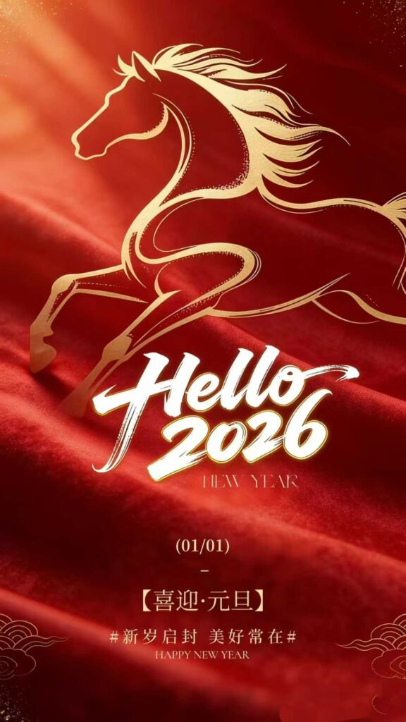 ¡Feliz Año Nuevo! | Saludo de Año Nuevo de Longyi Rubber Products Factory (Xingtai Valley Blue Technology Co., Ltd.) 山东昶旭 李成治 13969293599 2026 01 01 08.47.33